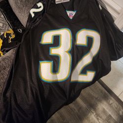 Authentic Jag Shirt And Rookie Card In Protective Case