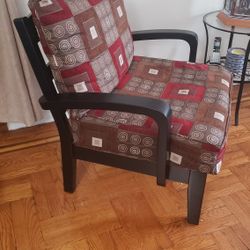 Tv Stand Black Matte  Accent Chair Black Multi Color 