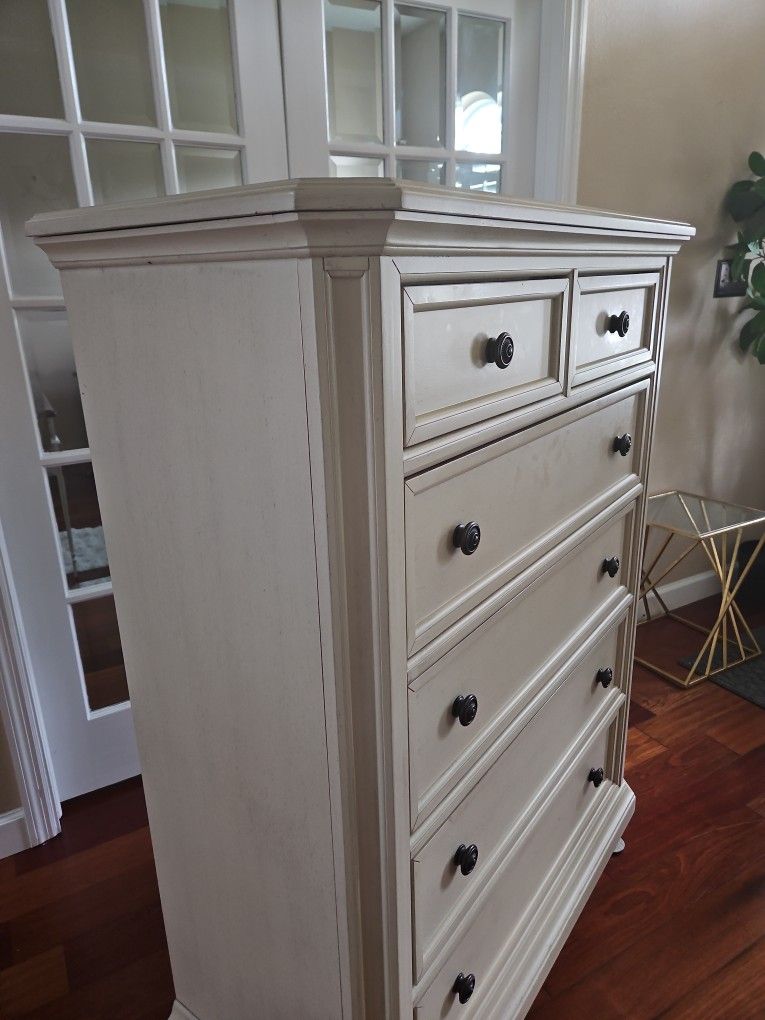 Creme Colored Modern Drawer