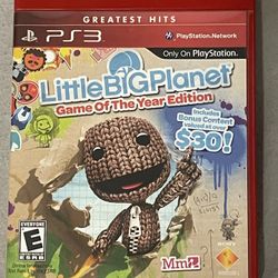 Little Big Planet Game Of The Year Edition 