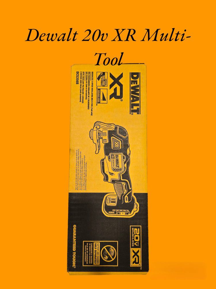 Dewalt 20v XR 3-Speed Multi-Tool (Tool Only) 