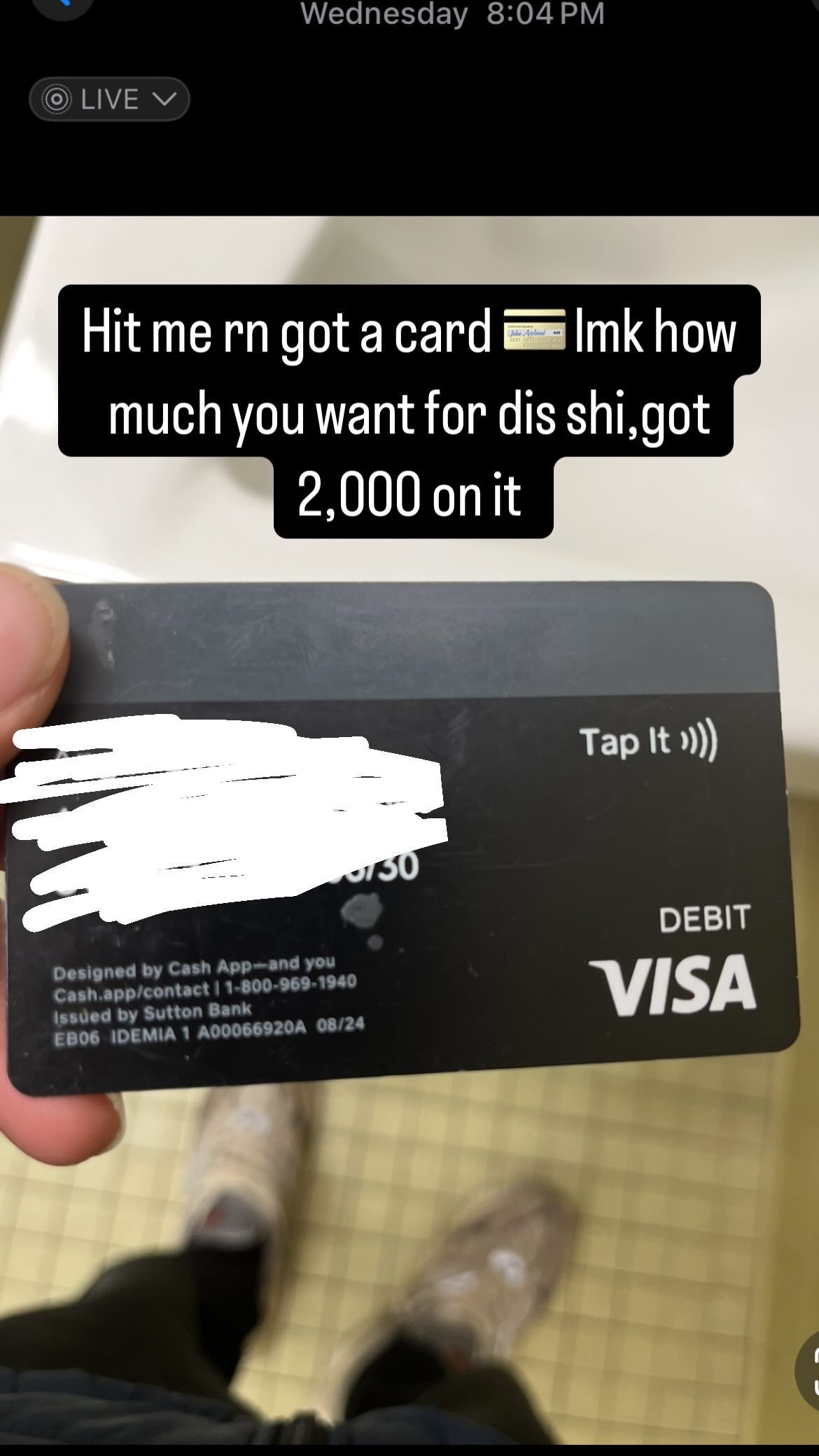 Cashapp Card