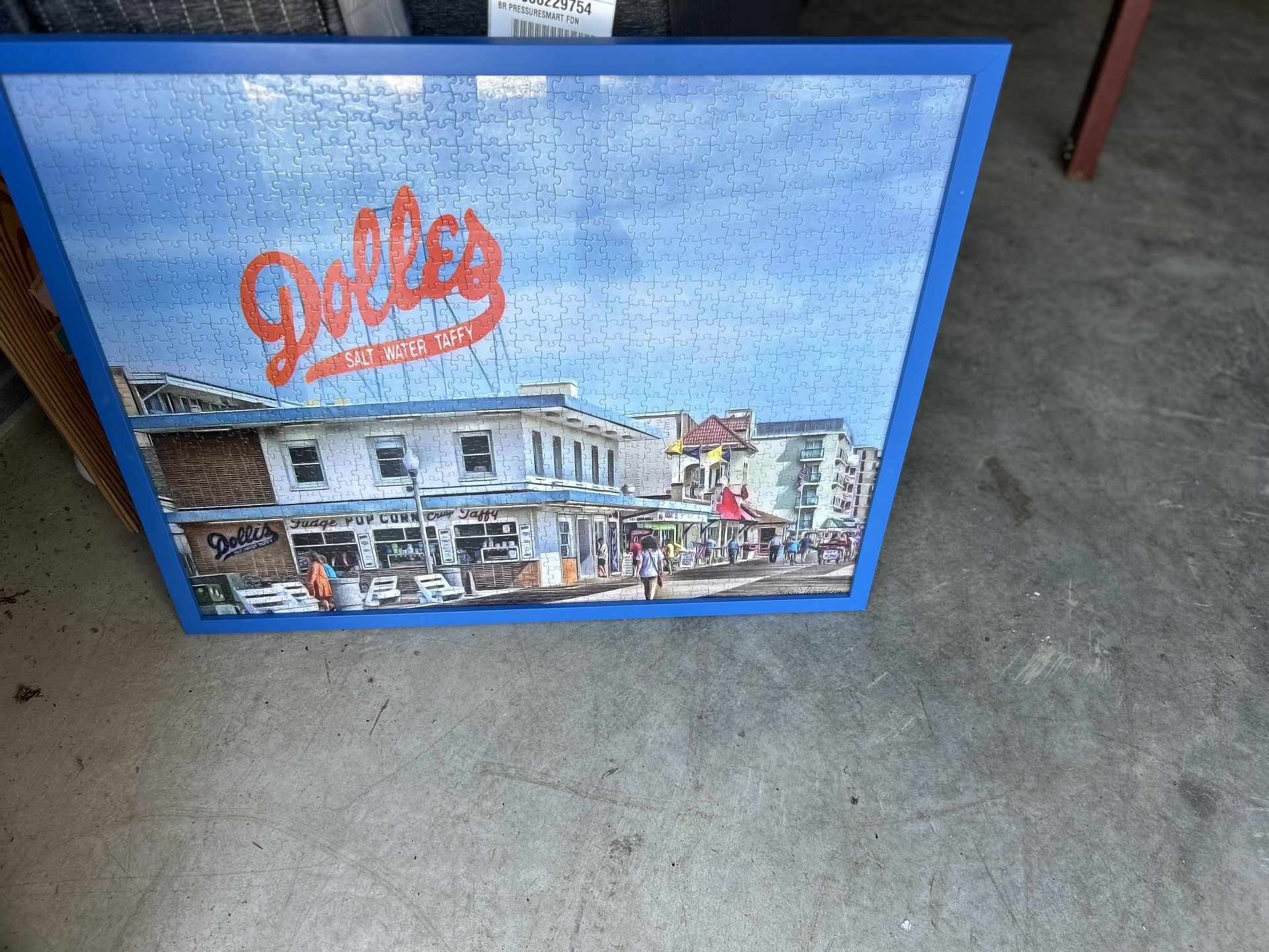 Rehoboth De Board Walk Framed Puzzle