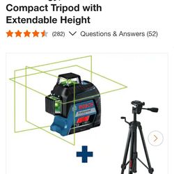 GLL3-300G Bosch Professional Green leveling Lazer.