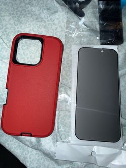 iPhone 16 pro case ➕ screen protector