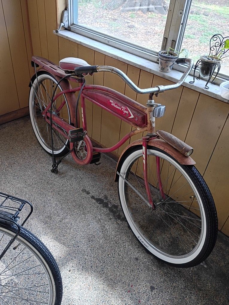 Wow Western Auto 26 Inch Rare Bike All Org. House Kept Never Seen Rare Bike Hard To Find