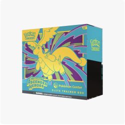 Pokemon Center Ascended heroes ETBS