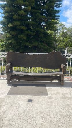 Wood Bench