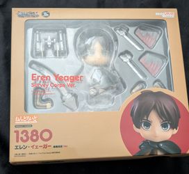 Nendoroid 1380 Eren Yeager Survey Corps Ver Attack on Titan Figure GSC Japan