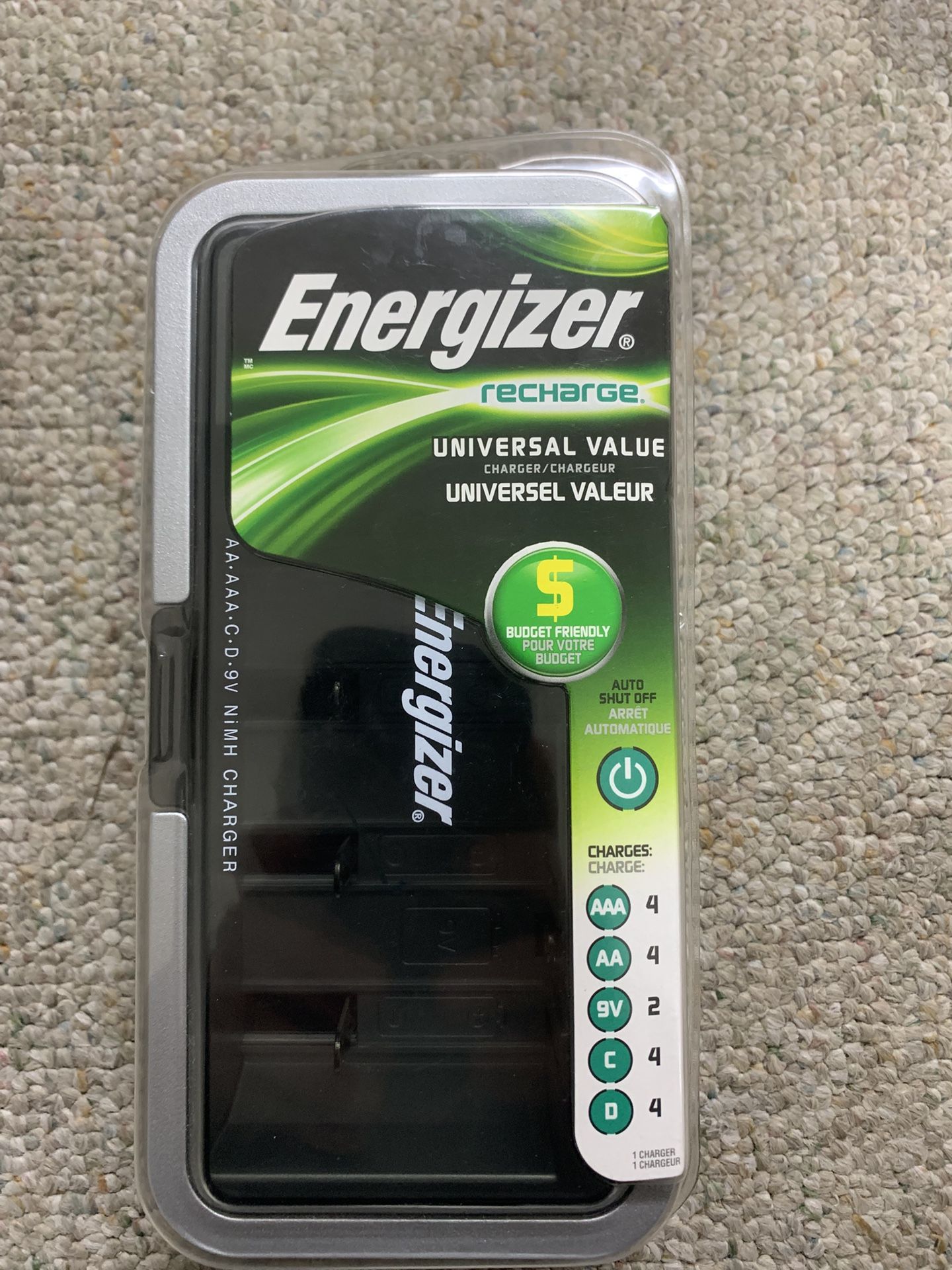 Charges your batteries. Never used. 25$