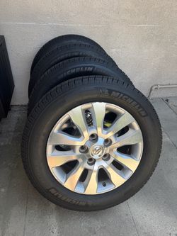 Toyota Stock 20” wheel tire set