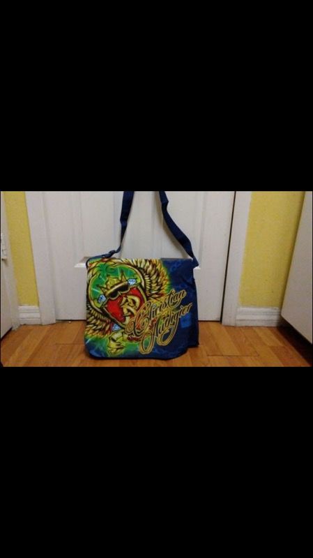 Khristian audigier messenger bag ed hardy design