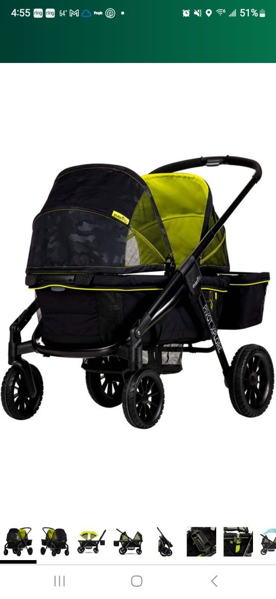 Evenflo Pivot Xplore All-Terrain Stroller Wagon