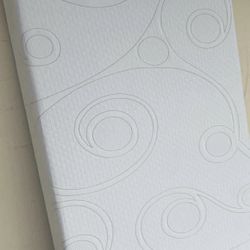 White Memory Foam Queen Size Set 