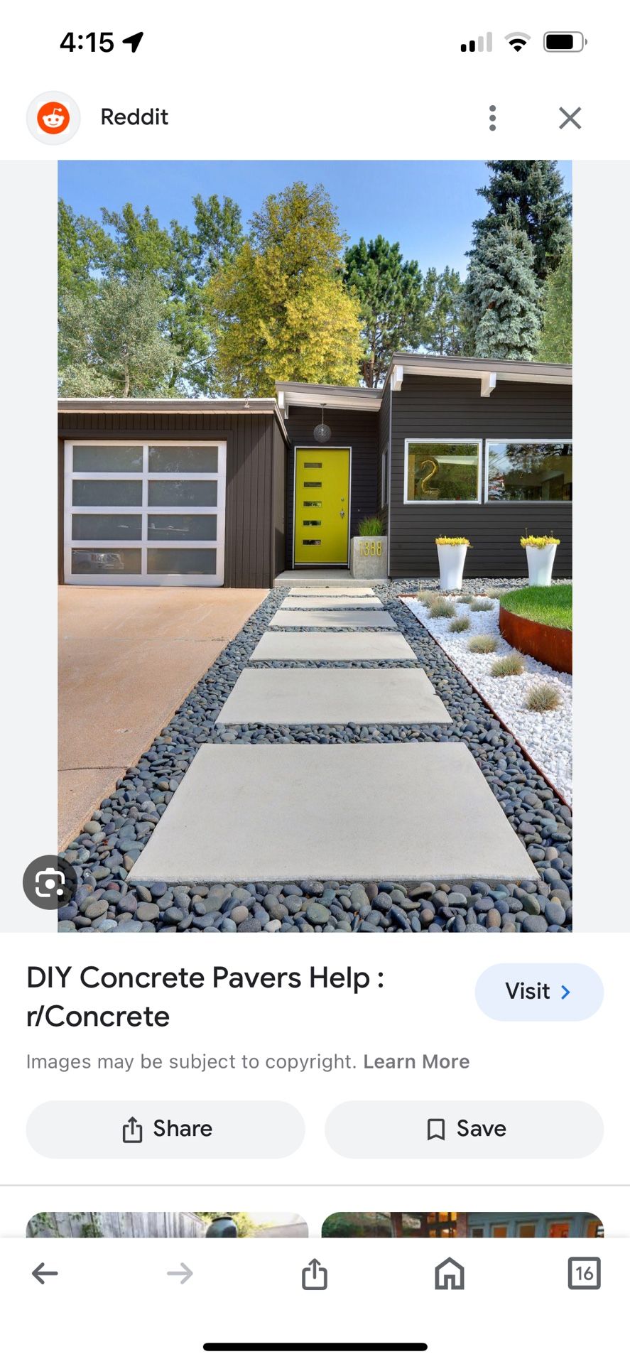 Concrete Pavers $35 each