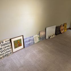 Wall Art Bundle / Decor – Moving Sale