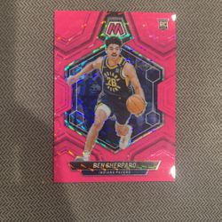 Ben Sheppard Mosaic Rookie /10 Pink Fluorescent