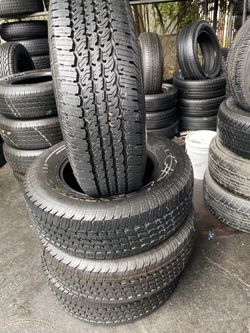 SET LT 275/70/18 CONTINENTAL SEMI NEW 95%TREAD LIFE $350 PRICE INCLUDES PROFESSIONAL INSTALLATION AND TAX