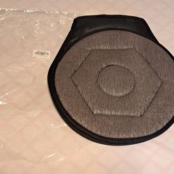 Cijikos 360° Rotating Round Seat Cushion Gray Black New