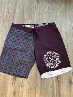 Dixxon Flannel Company Men’s Size 38 Board Shorts Swimming Surf Summer Beach New 