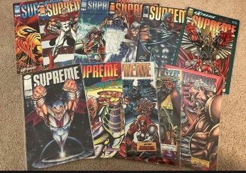 1992 Supreme Comic books (Image Comics)