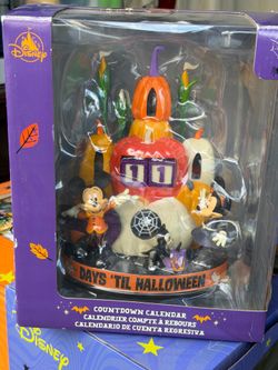 Disney Halloween countdown calendar