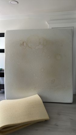 King size memory form mattress with king size topper