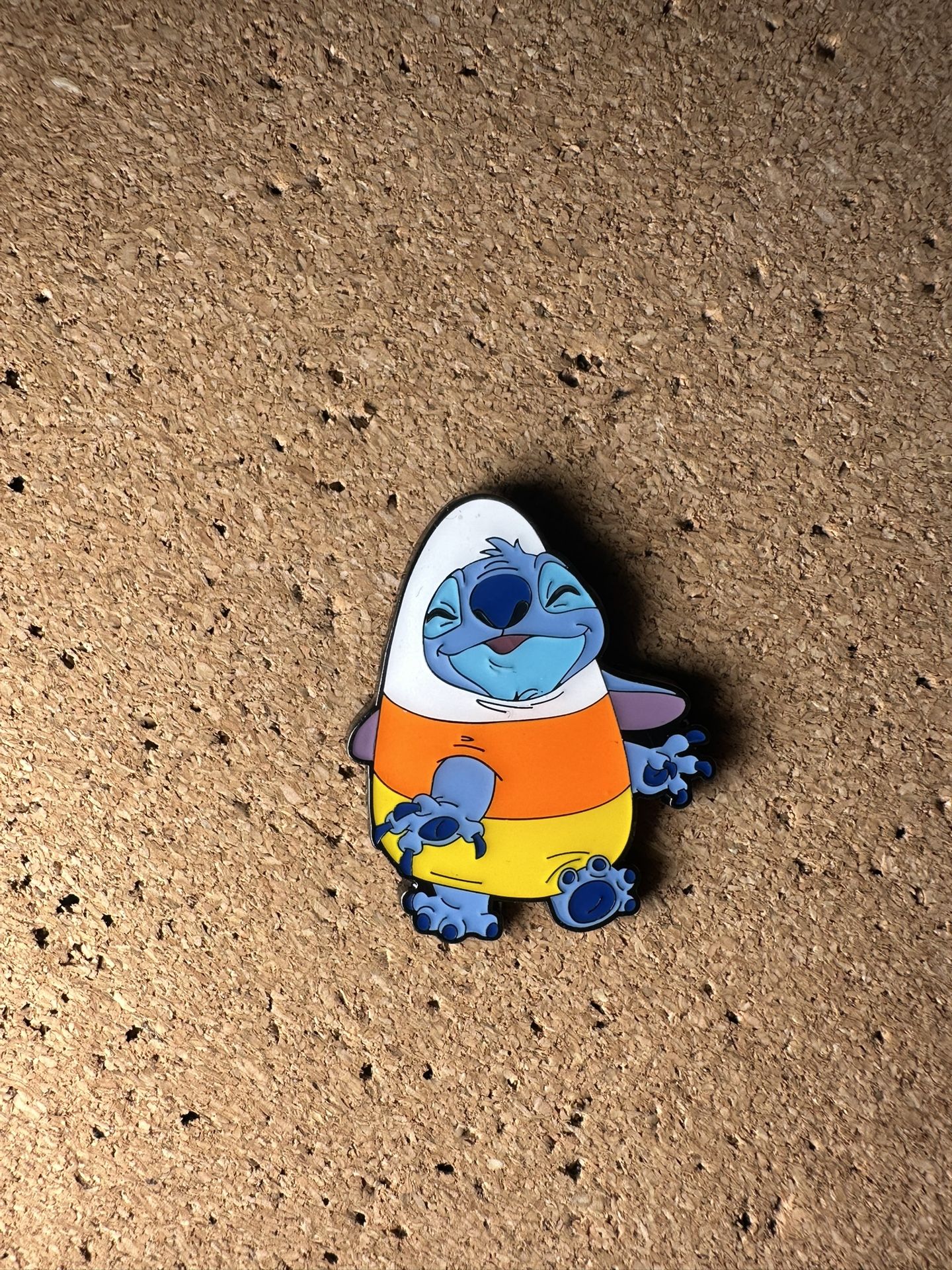 Disney Loungefly Halloween Stitch Dressed As A Candy Corn Mystery Pin