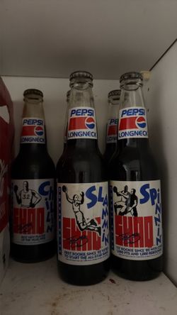 SHAQ PEPSI LONG NECK BOTTLES
