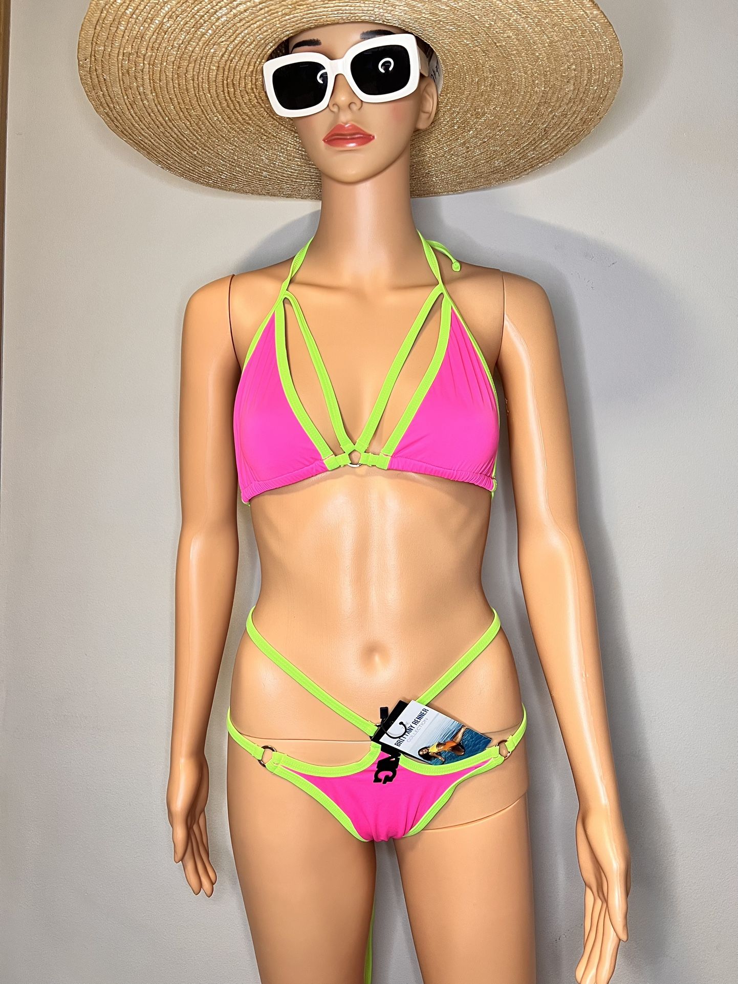 Bikini Set by OMG Swimwear (Brittany Renner Collection, Size L)