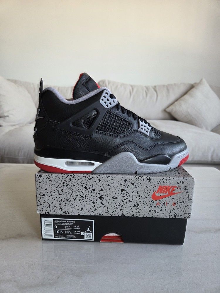 Jordan 4- Bred