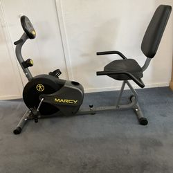 Stationary Exercise Bike - Recumbent Fitness Bicycle 
