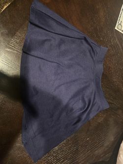 Navy Blue Skirt