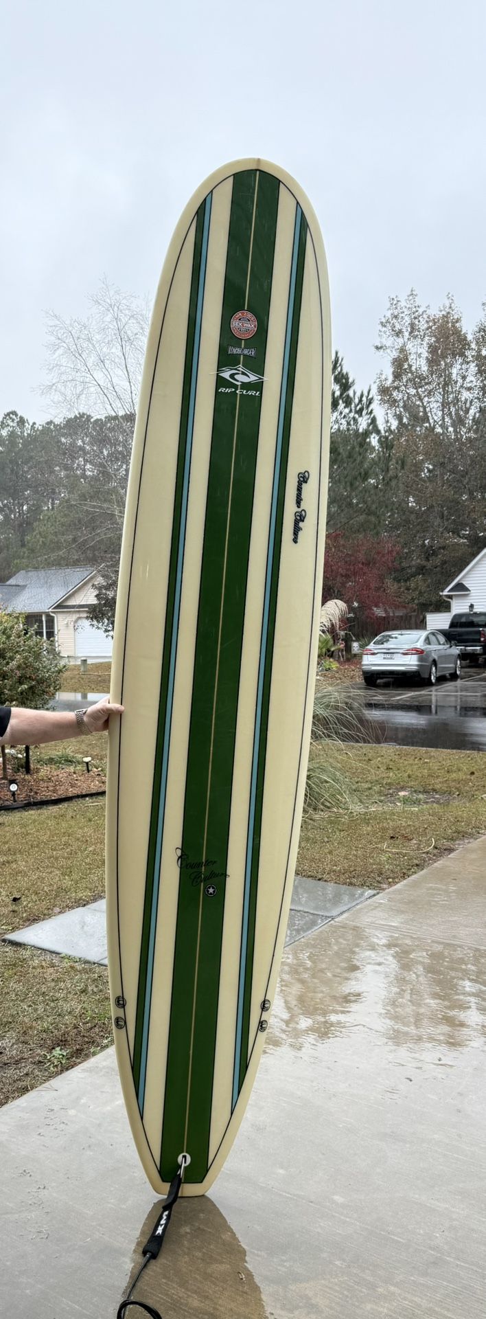 Vintage Rare Counter Culture Longboard. Surfboard
