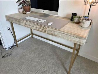 World Market Driftwood Cristela Computer Office Desk