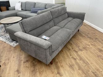 This sofa bed/futon is both comfortable and stylish Thumbnail