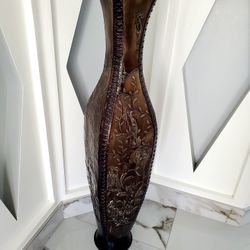 Tall Vase Metal Lite Weight 
