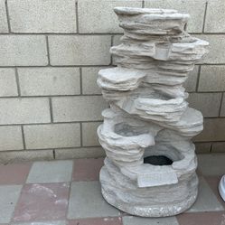 New Water Fountain Made Out Of Cement Perfect Gift 