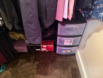 Small shoe rack and storage bin