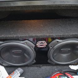 2 10 inch kenwood excelon 