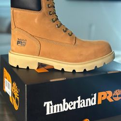 Timberland steel-toed boots