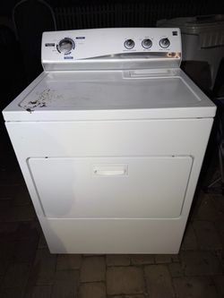 Kenmore Dryer Electric White