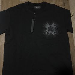 Black Amiri Shirt With Rhinesthones Size M,L,XL Brand New With Tag And Bag