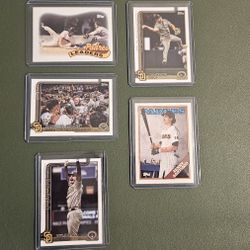 Ultimate San Diego Padre Collection - 5 Cards Mint Condition