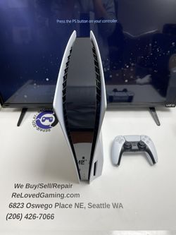 PlayStation 5 Disk Edition - Fully Reset - In Great Condition - For Sale Or Trade