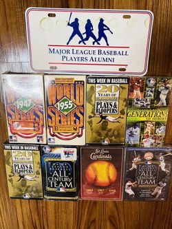 Major League Baseball DVD’s and Etc.