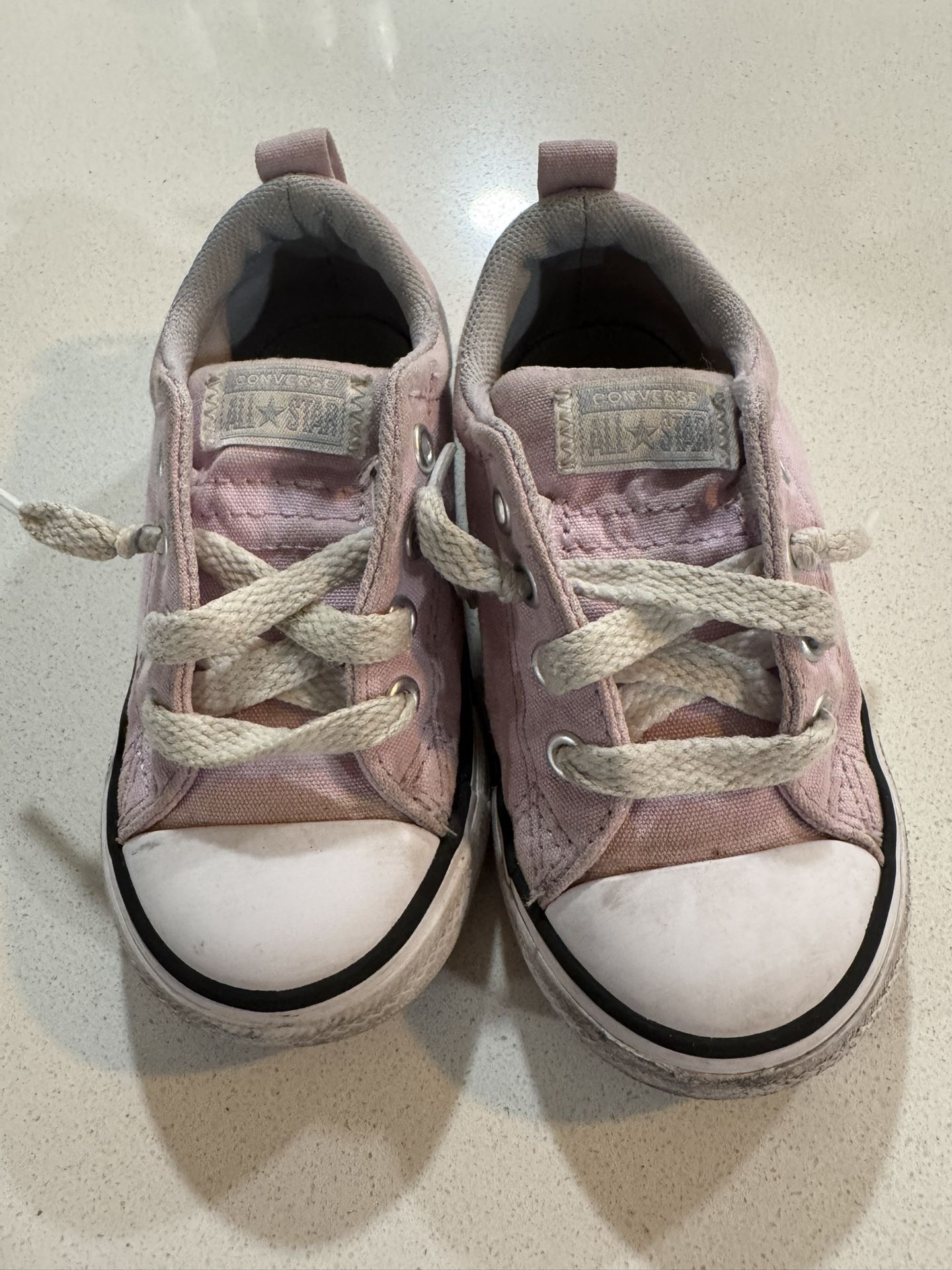 Converse Kids Light Pink Sneakers Size 7 Toddlers
