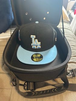 La Dodger black ice fitted hat size 7 1/2