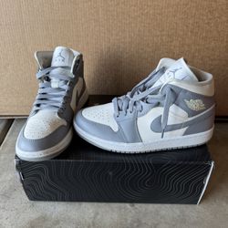 Air Jordan 1 Mid Stealth Grey- Size 9