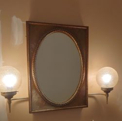 Vintage Bathroom Mirror. Works just fine